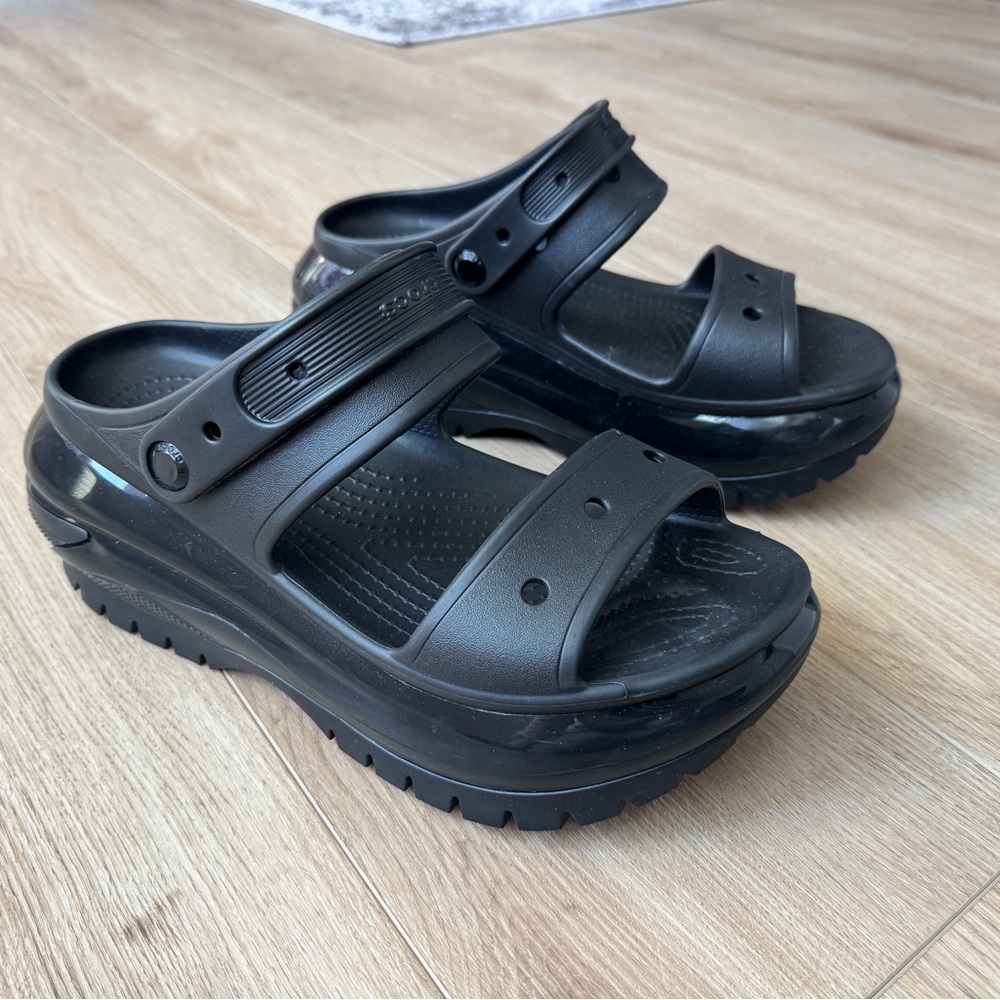 CROCS Black Sole Footwear
